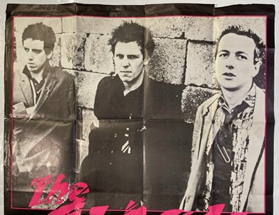 Lot 469 - THE CLASH - ORIGINAL 1977 FRENCH BATACLAN CONCERT POSTER.