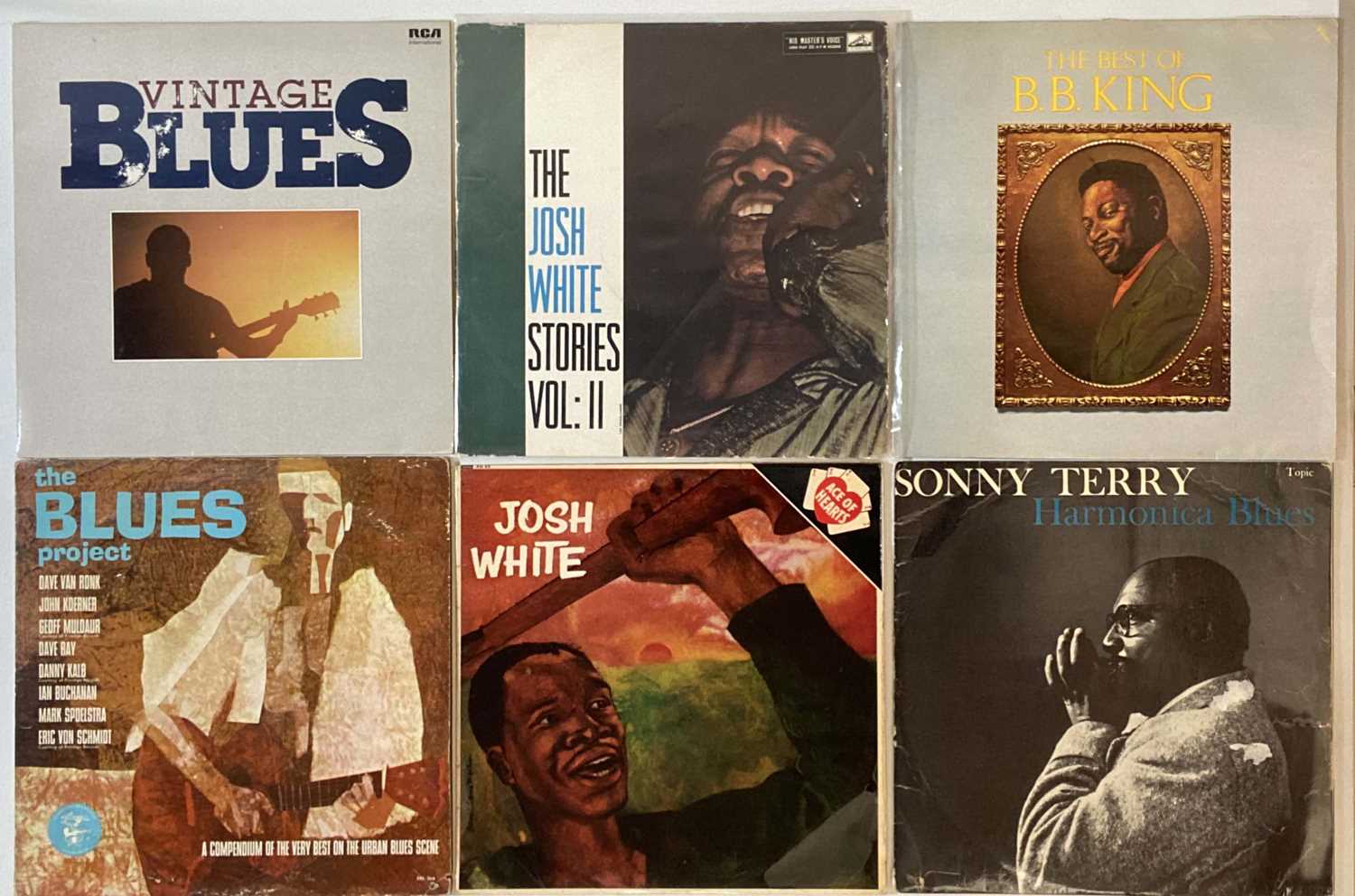 Lot 1053 - BLUES - LPs + BOX-SETS