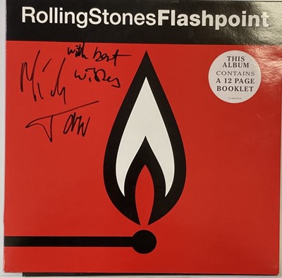 Lot 480 - ROLLING STONES - MICK JAGGER SIGNED PROMO.