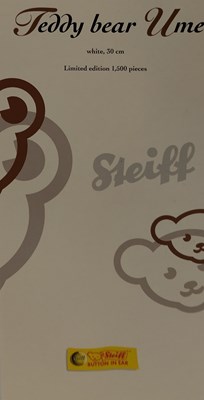 Lot 146 - Steiff Teddybar 30 Moh Weiss Ume Teddy Bear 30 Moh White Ume