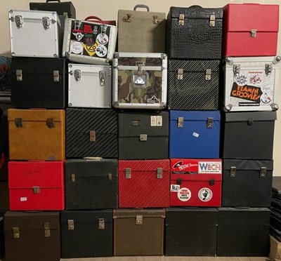 Lot 53 - RECORD CASE JOB LOT - LP SIZED - PROCEEDS TO CHARITY.