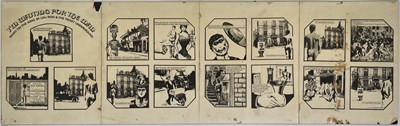 Lot 423 - THE VELVET UNDERGROUND - PETE FRAME CARTOON FROM ZIG ZAG MAGAZINE.