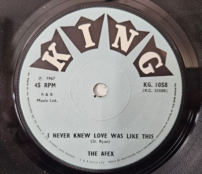 Lot 55 - THE AFEX - SHE'S GOT THE TIME 7" (ORIGINAL UK COPY - KING KG 1058)