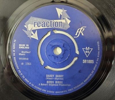 Lot 58 - BIRDS BIRDS (THE BIRDS) - SAY THOSE MAGIC WORDS 7" (ORIGINAL UK COPY - REACTION 591005)