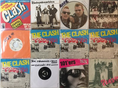 Lot 744 - THE CLASH - 7" COLLECTION