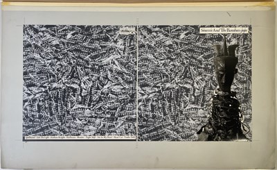 Lot 470 - SIOUXSIE AND THE BANSHEES - JUJU ARTWORK PROOFS.