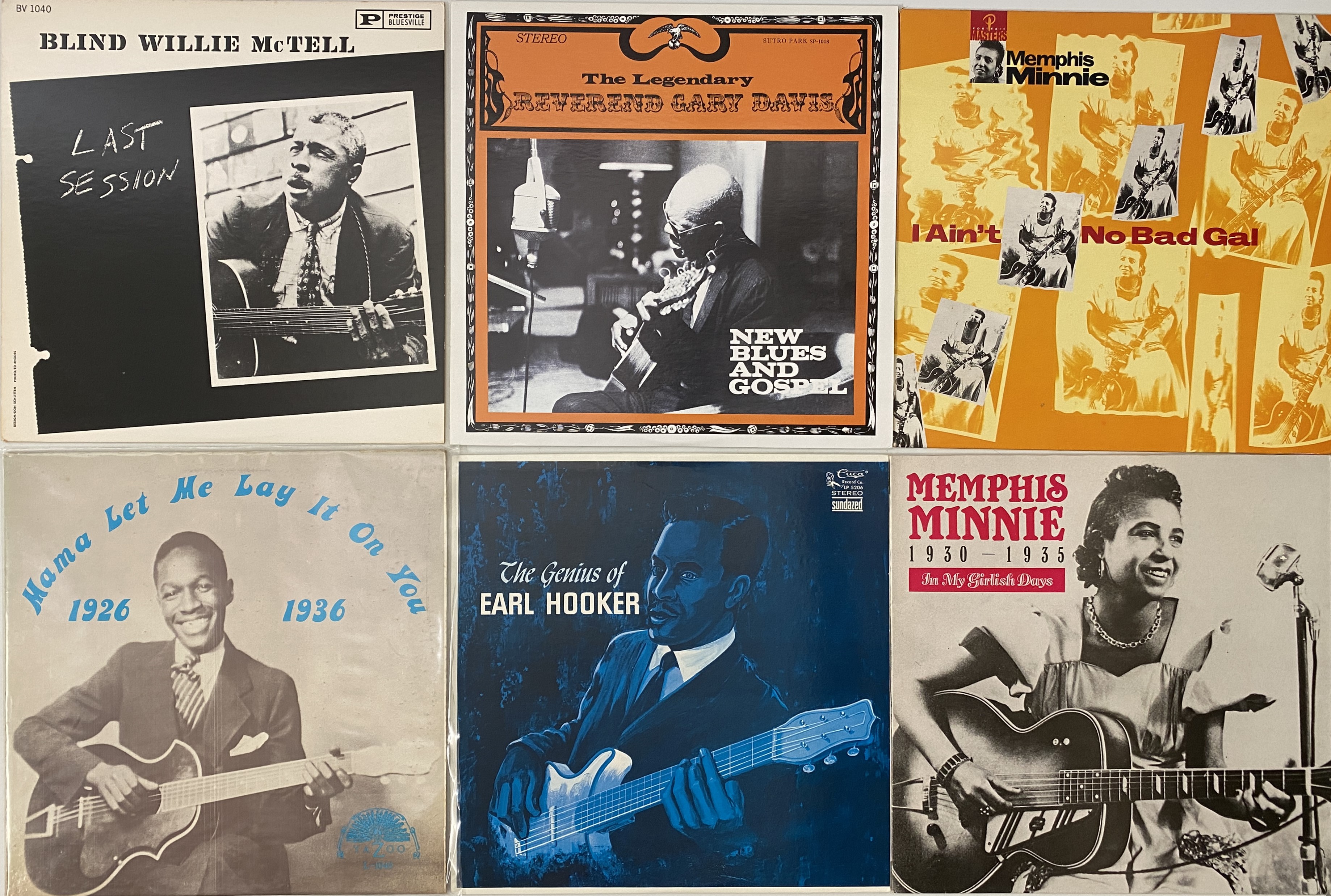 Lot 4 - BLUES / R&B - INC CONTEMPORARY PRESSINGS - LP