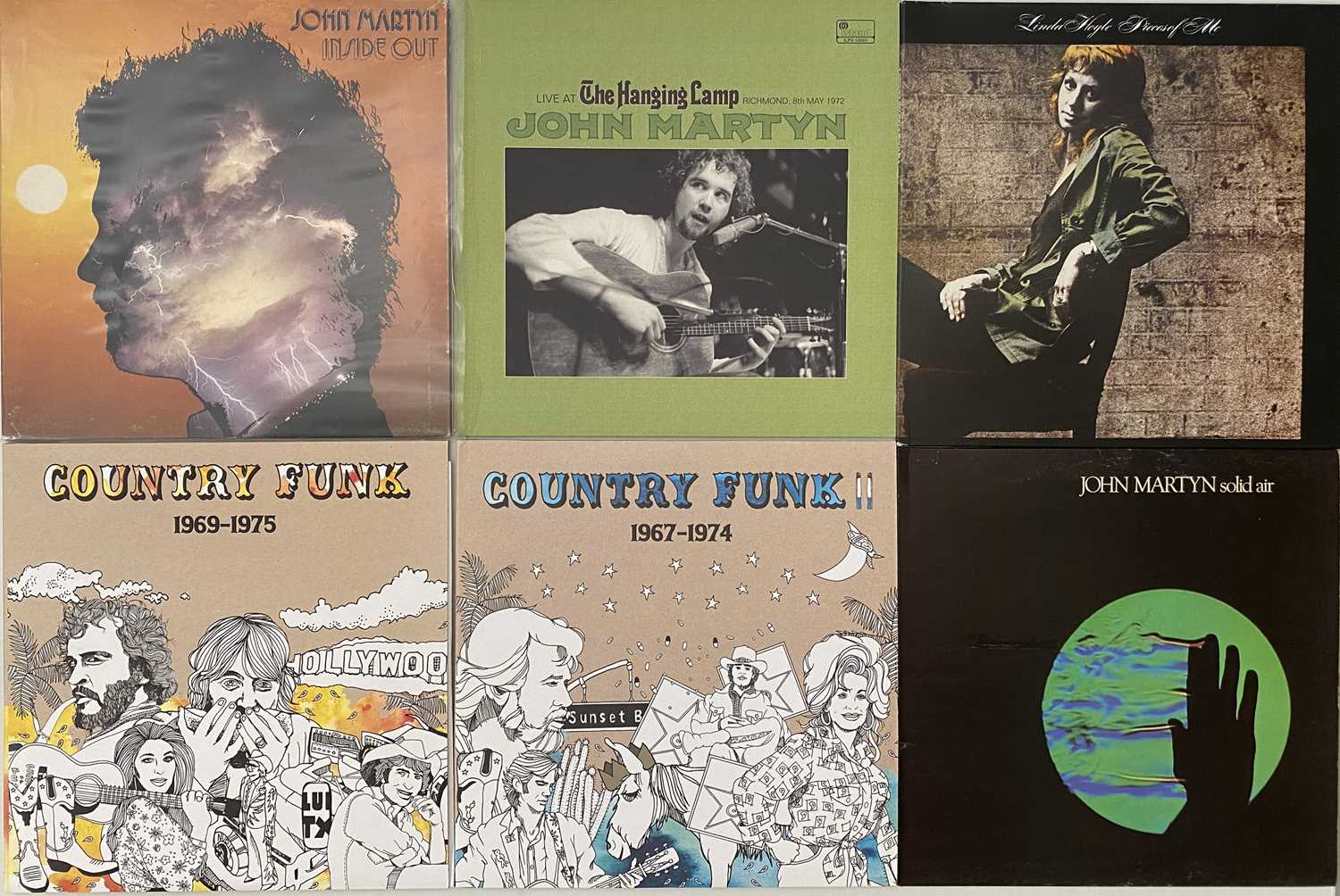 Lot 7 - FOLK / SINGER-SONGWRITER / COUNTRY - LP COLLECTION