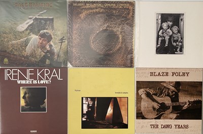 Lot 7 - FOLK / SINGER-SONGWRITER / COUNTRY - LP COLLECTION