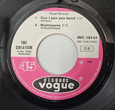 Lot 91 - THE CREATION - TOM TOM EP (ORIGINAL FRENCH COPY - DISQUES VOGUE INT 18144)