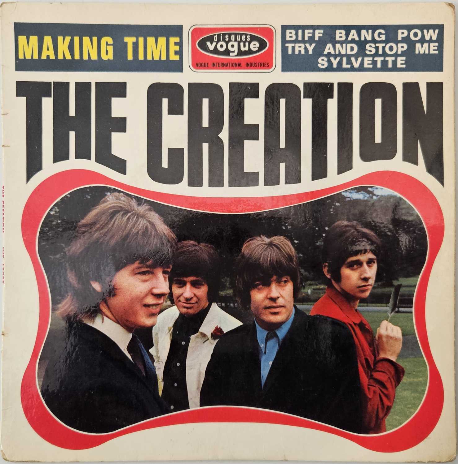Lot 92 - THE CREATION - MAKING TIME EP (ORIGINAL FRENCH COPY - DISQUES VOGUE INT. 18098)