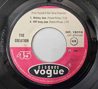 Lot 92 - THE CREATION - MAKING TIME EP (ORIGINAL FRENCH COPY - DISQUES VOGUE INT. 18098)