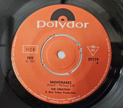 Lot 93 - THE CREATIONS (SIC. THE CREATION) - IF I STAY TOO LONG C/W NIGHTMARES 7" (ORIGINAL SWEDISH PICTURE SLEEVE COPY - POLYDOR NH59119)