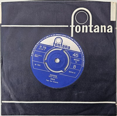 Lot 94 - CRAIG - I MUST BE MAD 7" (ORIGINAL UK COPY - FONTANA TF 715)