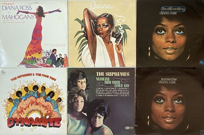 Lot 665 - DIANA ROSS/THE SUPREMES - LP/12" COLLECTION