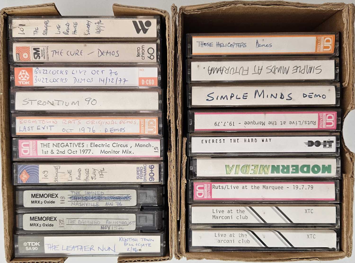 Lot 67 - DEMOS AND LIVE RECORDING CASSETTE COLLECTION