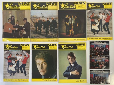Lot 452 - THE BEATLES INTEREST - STAR CLUB HAMBURG ORIGINAL NEWSLETTERS.