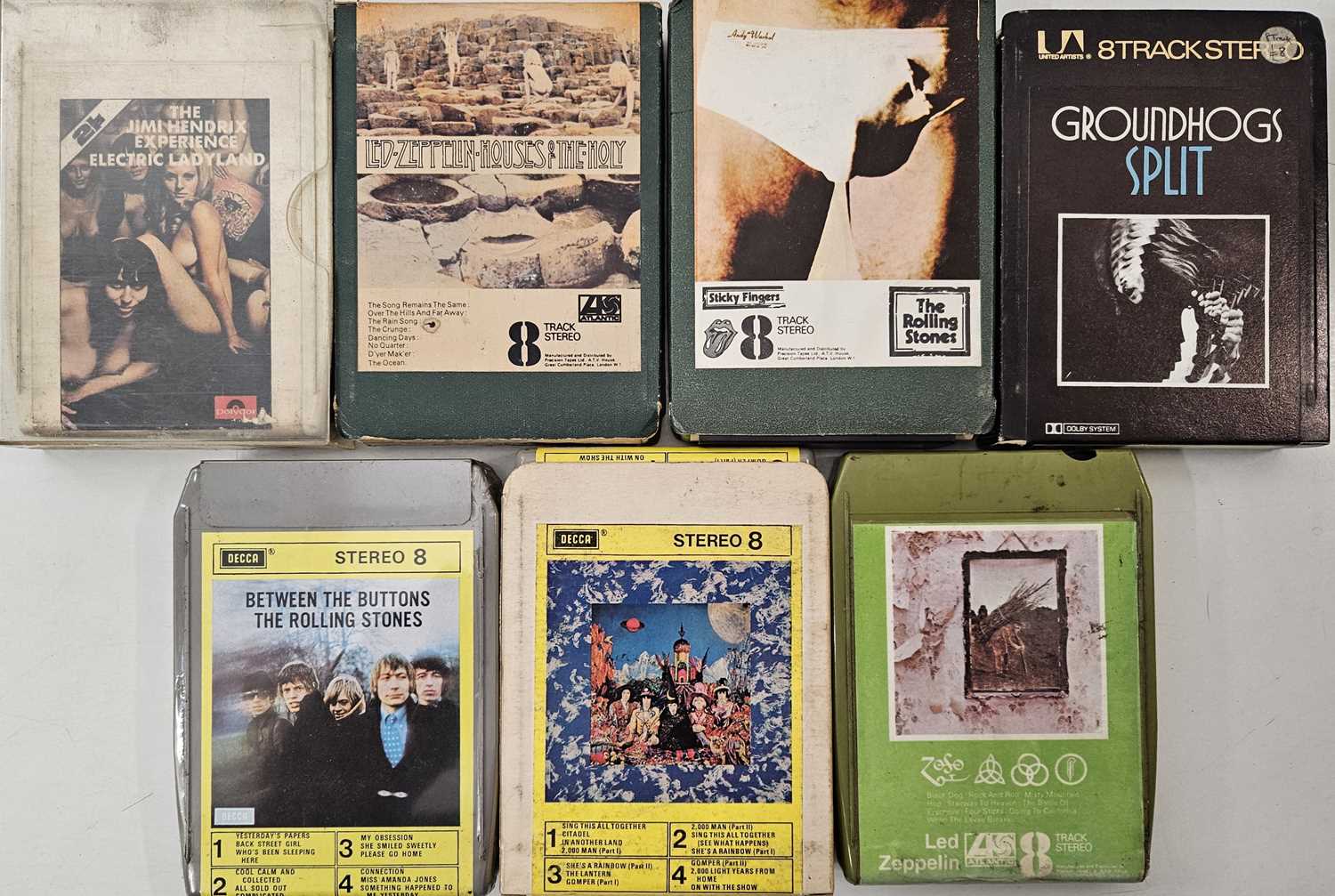 Lot 76 - CLASSIC ROCK 8-TRACK COLLECTION