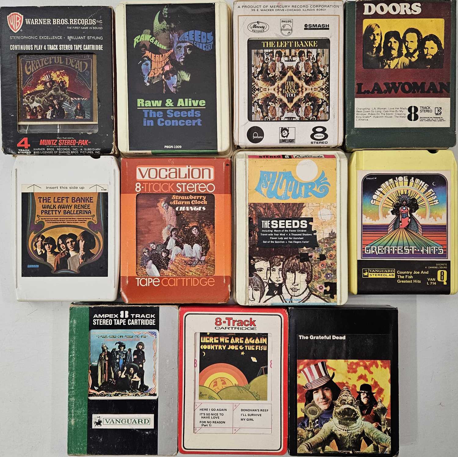 Lot 78 - PSYCH ROCK 8-TRACK COLLECTION
