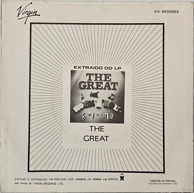 Lot 222 - SEX PISTOLS - SILLY THING 7" (VV-45009ES - PORTUGAL - BLUE LABEL VARIANT)
