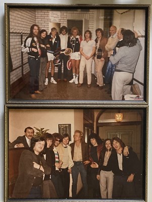 Lot 139 - ELO ORIGINAL 1970S CREW TOURING CASE AND TOUR PHOTOGRAPH COLLECTION.