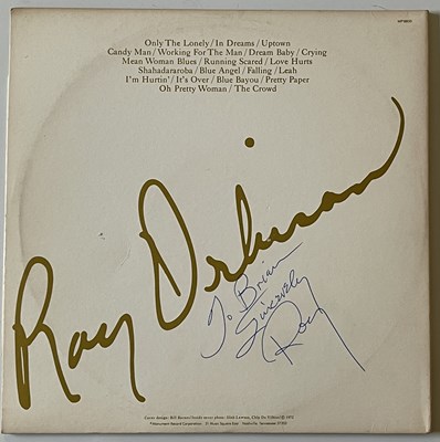 Lot 244 - ROY ORBISON SIGNED LP.