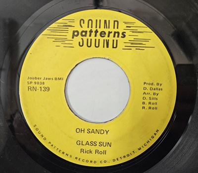 Lot 317 - GLASS SUN - SILENCE OF THE MORNING 7" (ORIGINAL US COPY - SOUND PATTERNS RN-139)