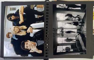 Lot 364 - THE VELVET UNDERGROUND - BILL'S SCRAPBOOK - ORIGINAL PROMO MATERIALS AND MORE.