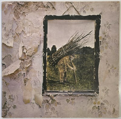 Lot 478 - ROBERT PLANT SIGNED LED ZEPPELIN - IV LP