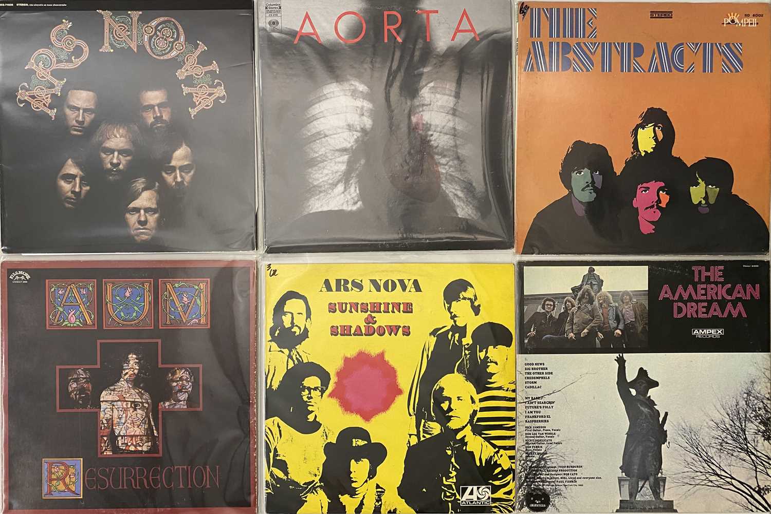 Lot 170 - US PSYCH - LP PACK