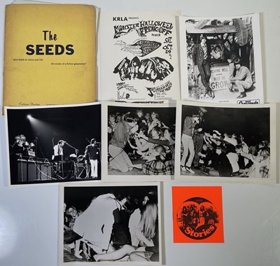 Lot 361 - THE SEEDS - ORIGINAL 1960S PRESS KIT.