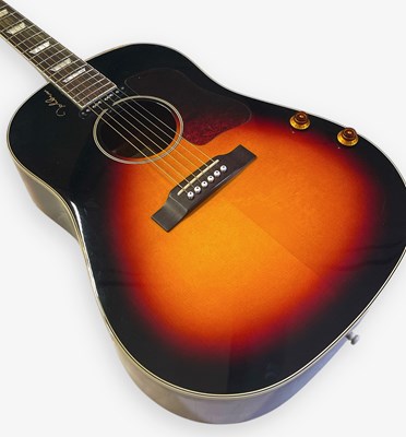 Lot 45 - THE BEATLES - JOHN LENNON EPIPHONE ELECTRO-ACOUSTIC GUITAR.