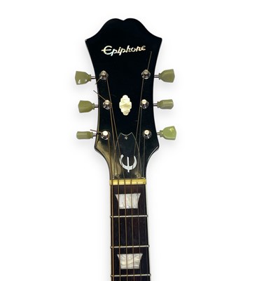 Lot 45 - THE BEATLES - JOHN LENNON EPIPHONE ELECTRO-ACOUSTIC GUITAR.