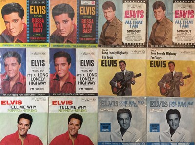 Lot 982 - ELVIS PRESLEY - GERMAN/ITALIAN PICTURE SLEEVE 7"