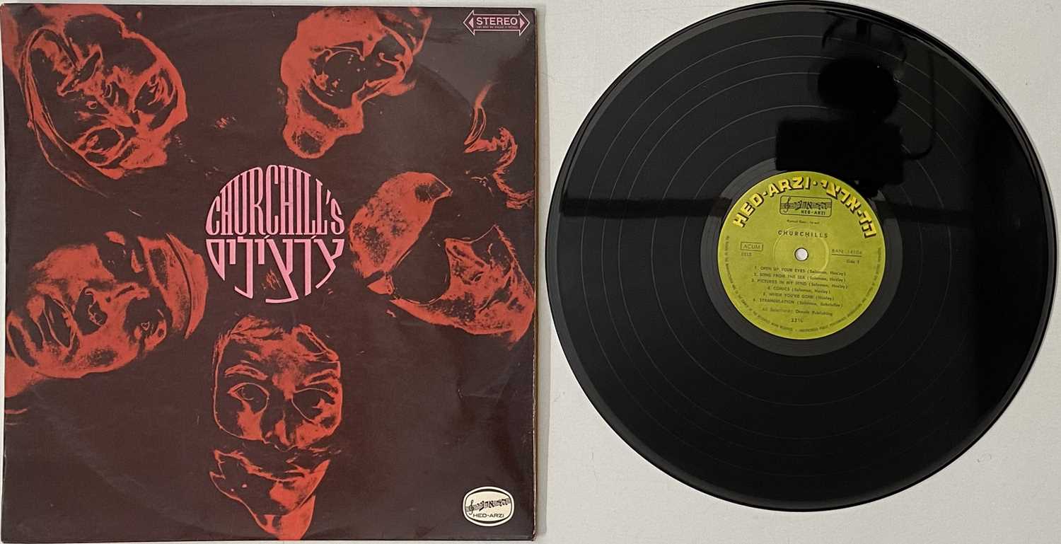 Lot 85 - CHURCHILL'S - S/T LP (ISRAEL ORIGINAL - HED-ARZI - BAN 14106)