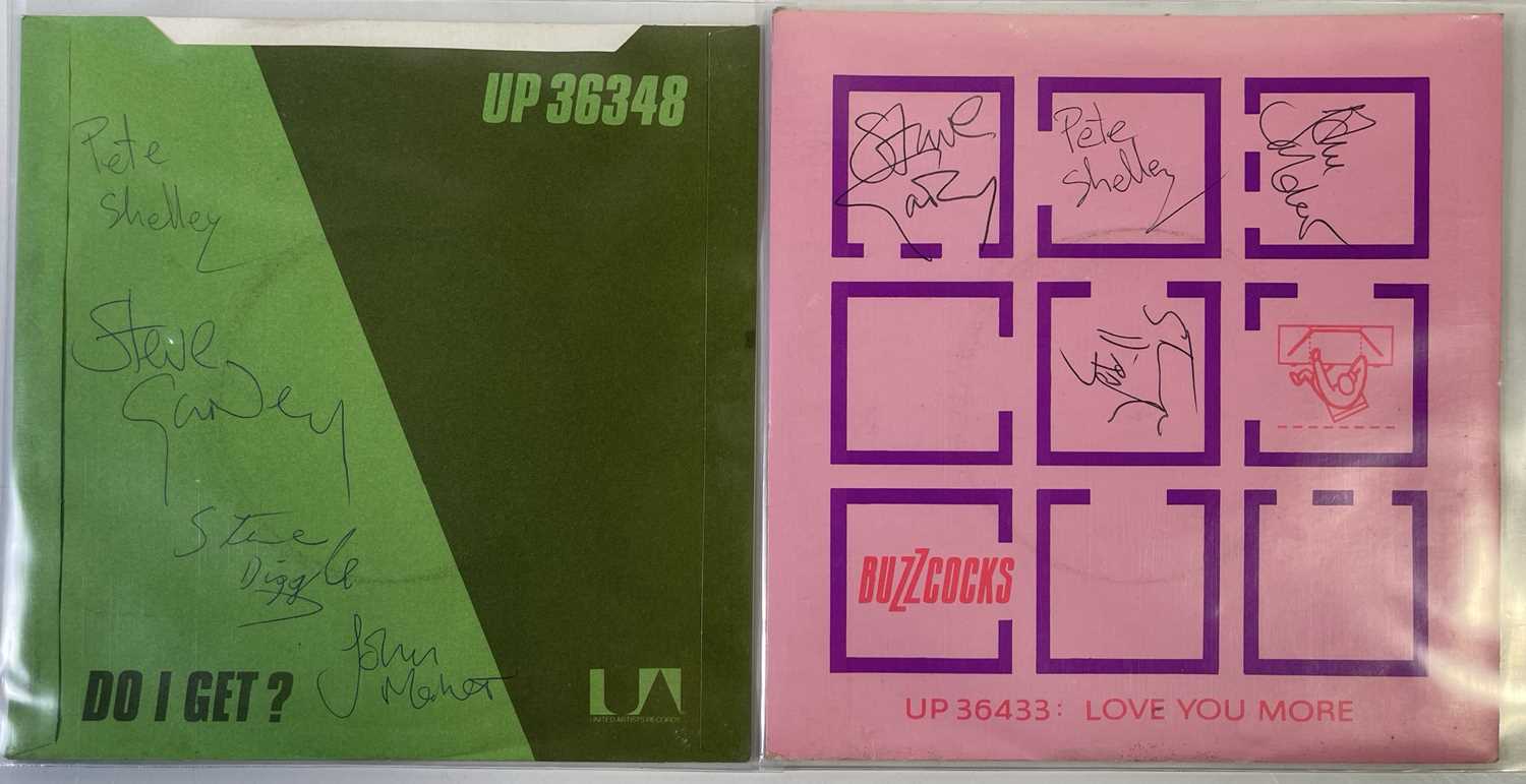 Lot 208 - BUZZCOCKS - TWO SIGNED 7