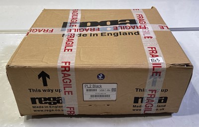 Lot 3 - REGA PLANAR 2 TURNTABLE - BLACK.