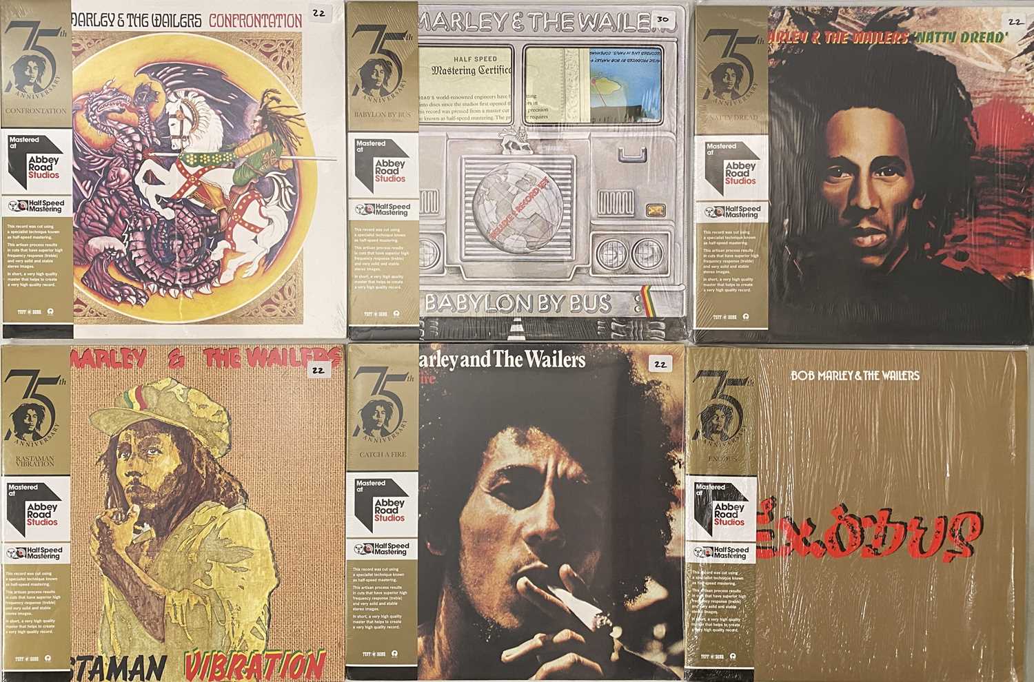 Lot 508 - BOB MARLEY - LP COLLECTION (MODERN/ REISSUES)