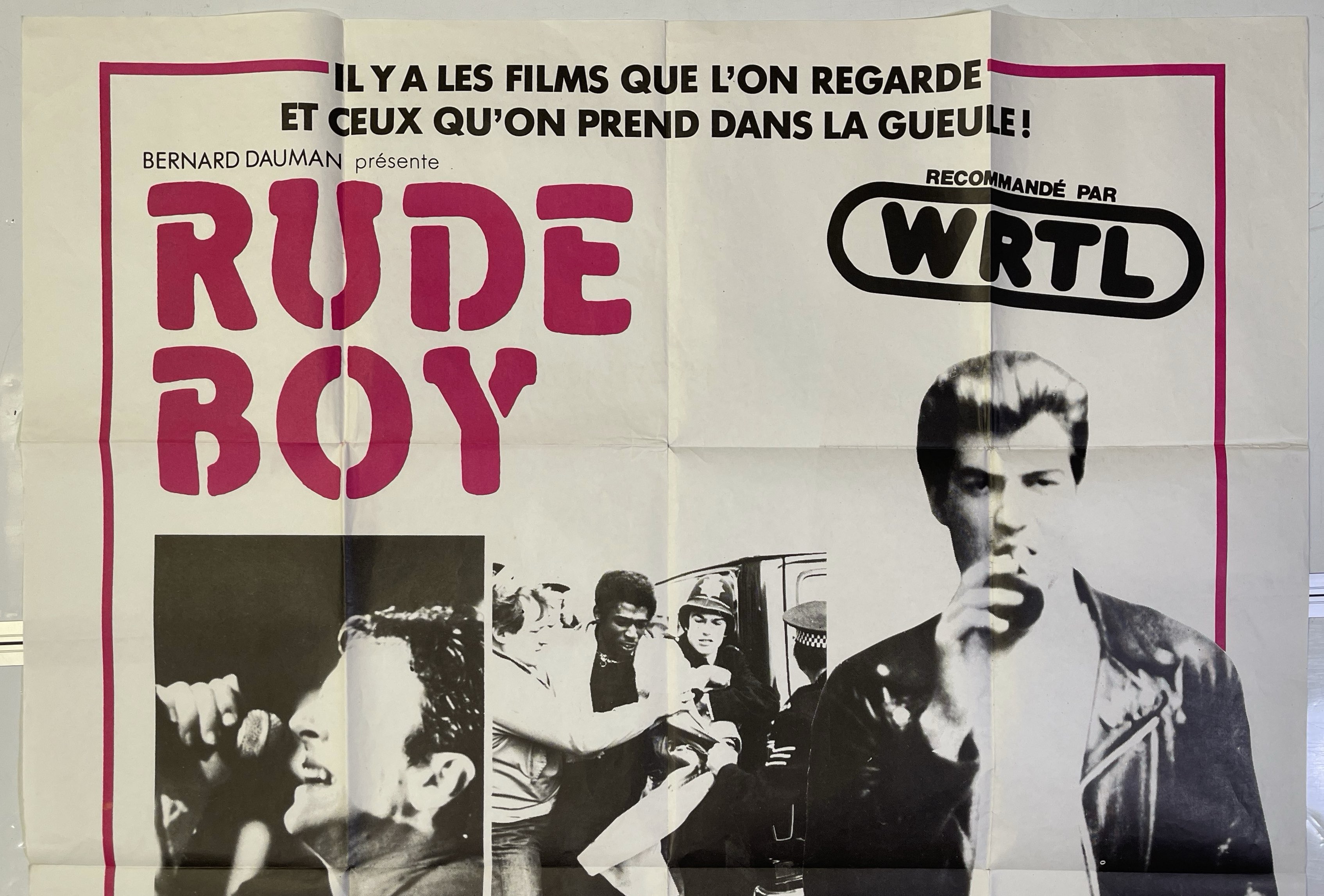 Lot 121 - THE CLASH - ORIGINAL FRENCH 'RUDE BOY'