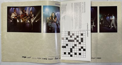 Lot 47 - JETHRO TULL - HANDWRITTEN PROGRAMME NOTES INC IAN ANDERSON.