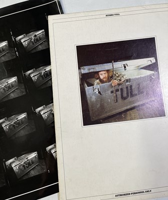 Lot 49 - JETHRO TULL - PRODUCTION MATERIALS FOR TOUR PROGRAMMES.