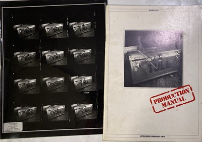 Lot 49 - JETHRO TULL - PRODUCTION MATERIALS FOR TOUR PROGRAMMES.