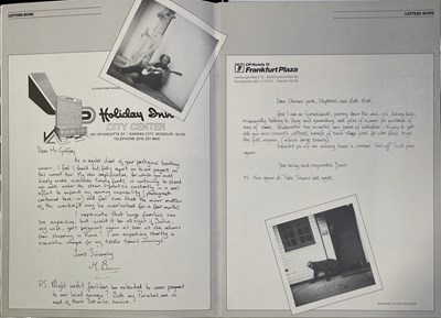 Lot 49 - JETHRO TULL - PRODUCTION MATERIALS FOR TOUR PROGRAMMES.