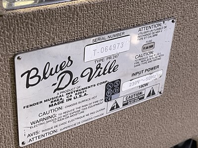 Lot 1 - FENDER PR 247 BLUES DEVILLE GUITAR AMPLIFIER.