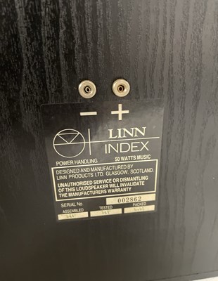 Lot 7 - LINN INDEX SPEAKERS - PAIR