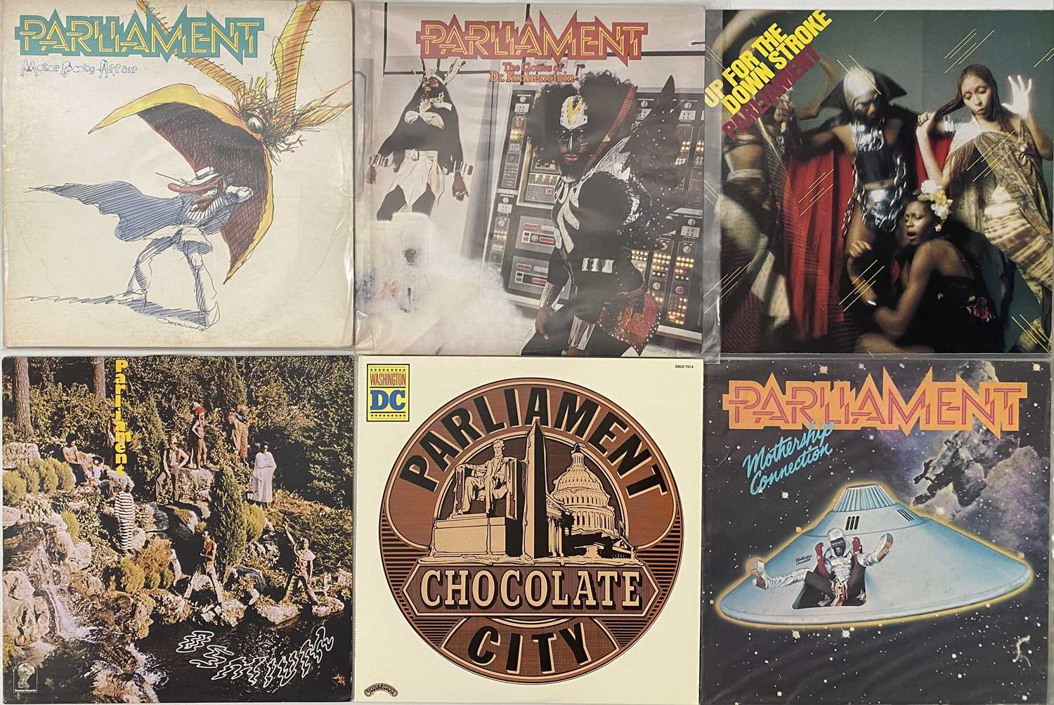 Lot 98 - P-FUNK (PARLIAMENT/FUNKADELIC/RELATED) - LP COLLECTION