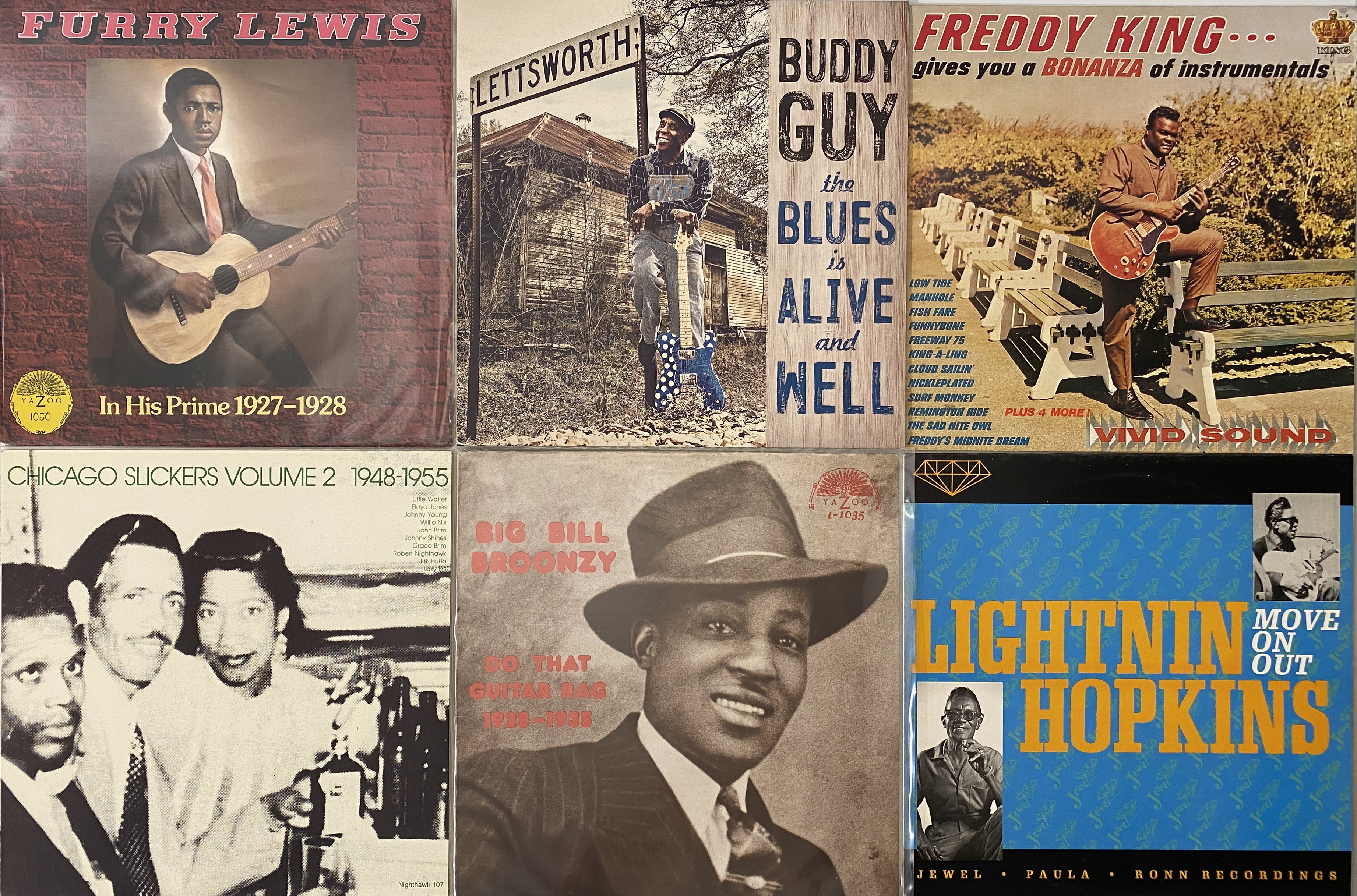 Lot 100 - BLUES / R&B - LP COLLECTION