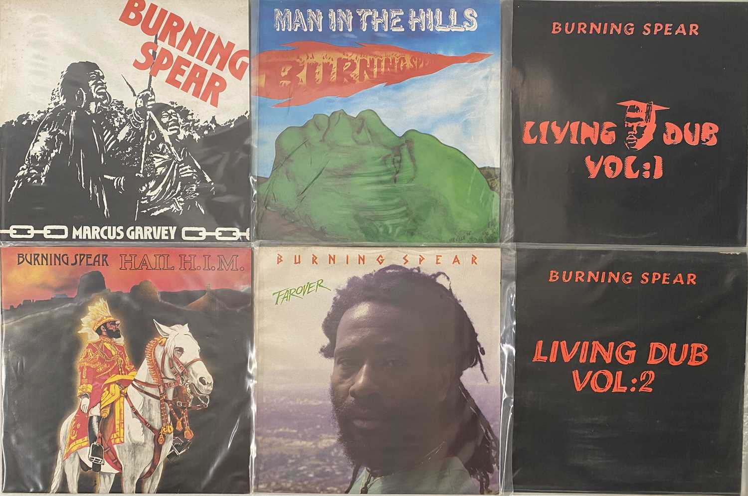 Lot 102 - BURNING SPEAR - LP PACK