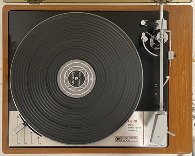 Lot 9 - GOLDRING LENCO GL78 TURNTABLE & TASCAM MD-301MKII MINIDISC PLAYER.
