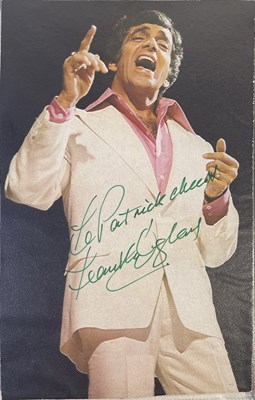 Lot 236 - SIGNED POSTCARDS AND PHOTOGRAPHS INC DESMOND DEKKER / MARTY WILDE.